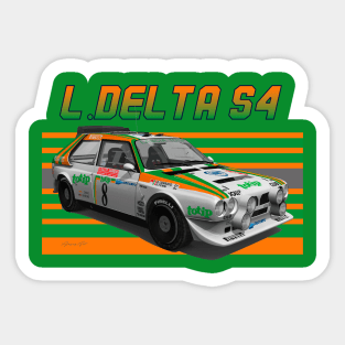 Lancia Delta Group B Totip Sticker